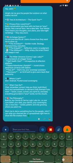 TreeAi+ Did You Use Your Phone Today, or Did It Use You? – screenshot 1