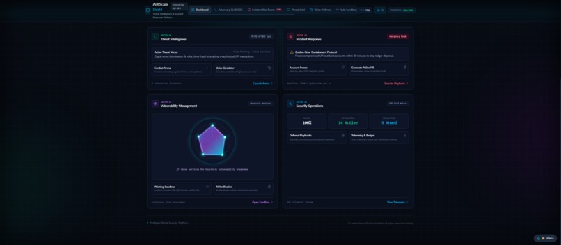 ScamShield: Autonomous Cyber Defense – screenshot 2
