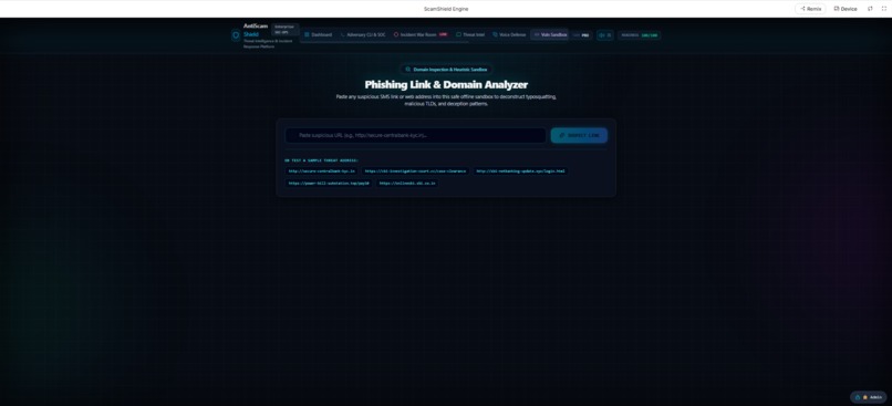 ScamShield: Autonomous Cyber Defense – screenshot 9