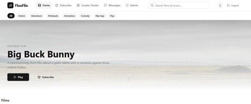 FluxContent – screenshot 1