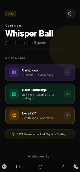 whisper ball – screenshot 7