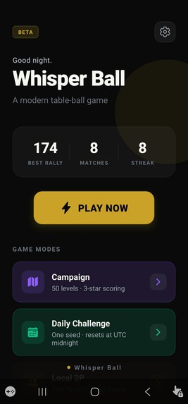whisper ball – screenshot 8
