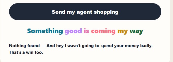 Agent sells sleep fix. Agent judges, buys sleep fix. – screenshot 2