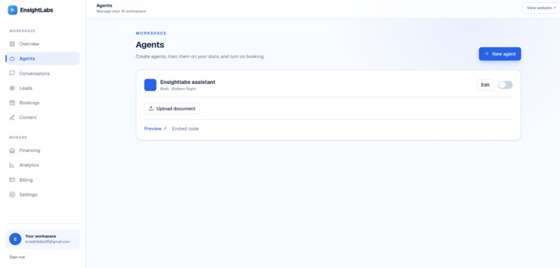 EnsightLabs – screenshot 3