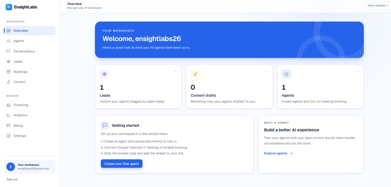 EnsightLabs – screenshot 5