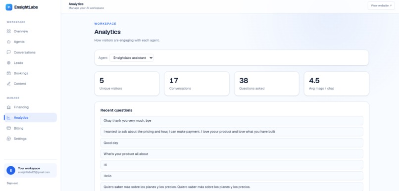 EnsightLabs – screenshot 7