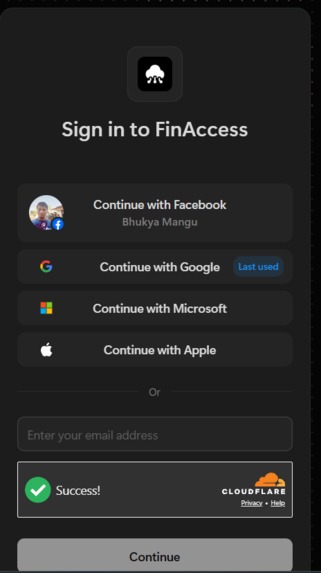 FinAccess — AI-Powered Financial Access for Everyone – screenshot 2