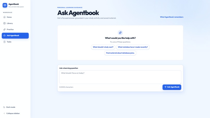 Agentbook – screenshot 3