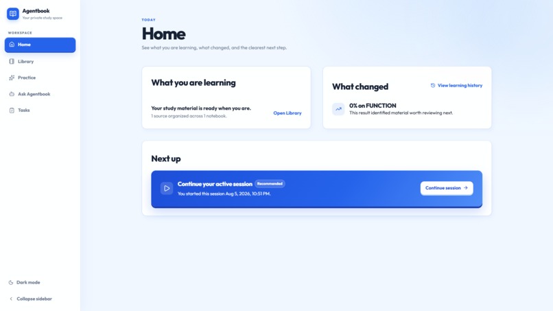 Agentbook – screenshot 2