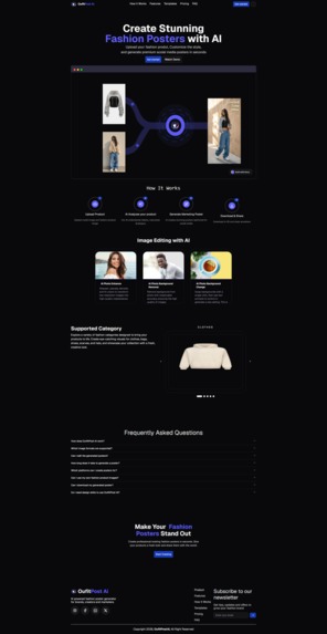 OutfitPost-AI  – screenshot 1