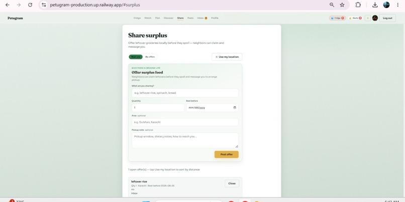 FoodLoop – screenshot 1
