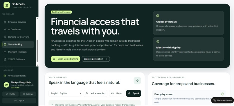 FinAccess — AI-Powered Financial Access for Everyone – screenshot 12