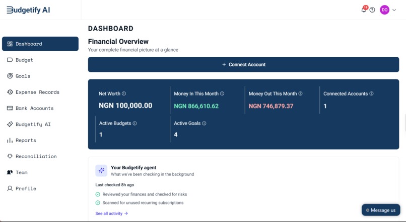 Budgetify AI  – screenshot 7
