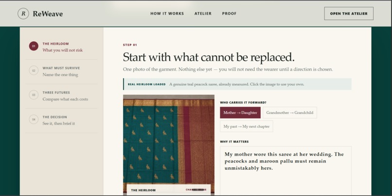 ReWeave – screenshot 1
