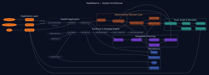 HeatReserve – screenshot 1