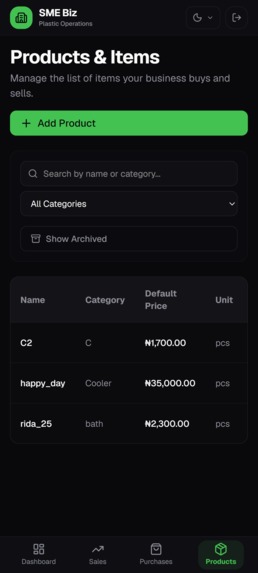 SME Biz – screenshot 2