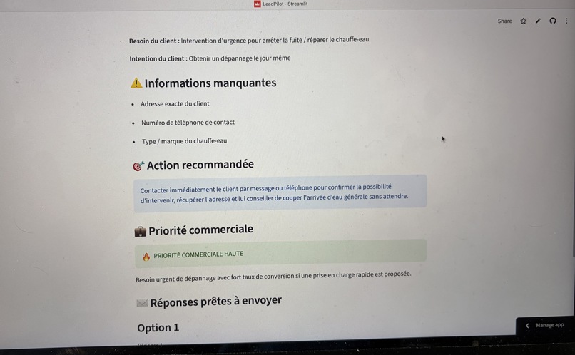 LeadPilot – screenshot 4