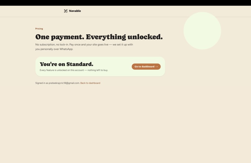 Novable – screenshot 1