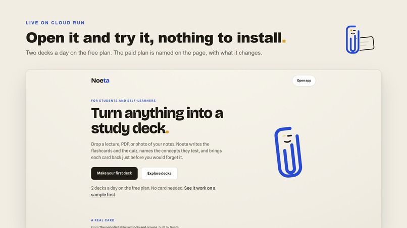 Noeta – screenshot 2