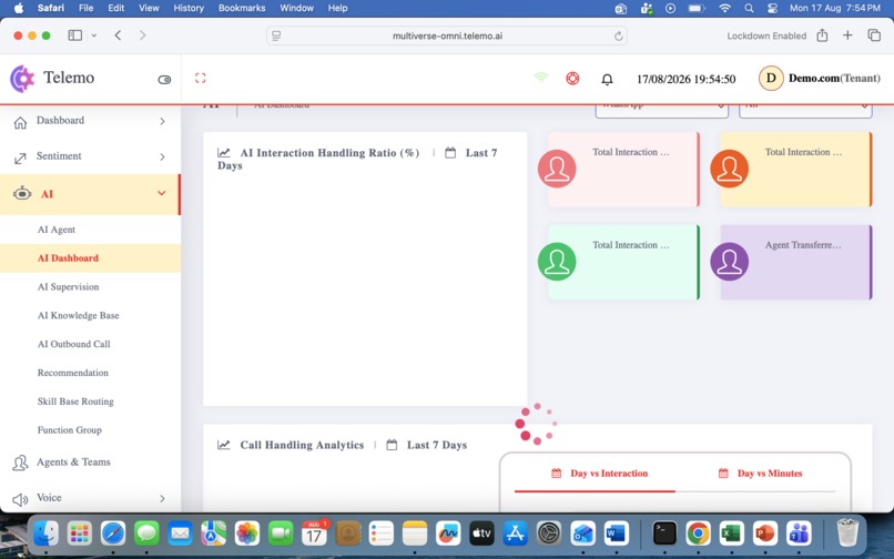 The next-generation CX platform – screenshot 1