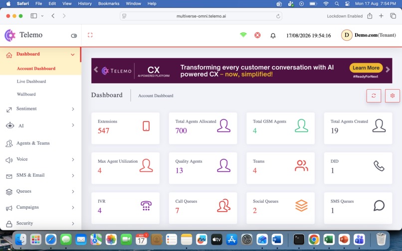 The next-generation CX platform – screenshot 2