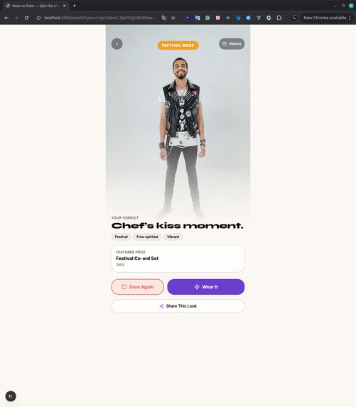 Wear or Dare – screenshot 3