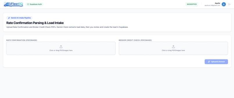FleetIQ – screenshot 3