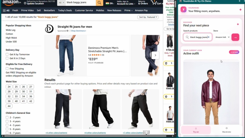 YourDrobe  – screenshot 2