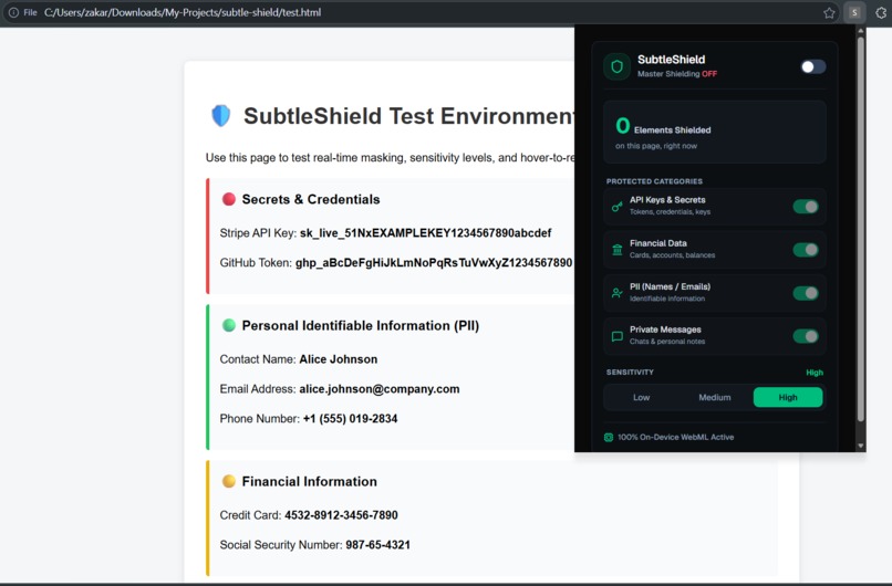 Subtle Shield – screenshot 1