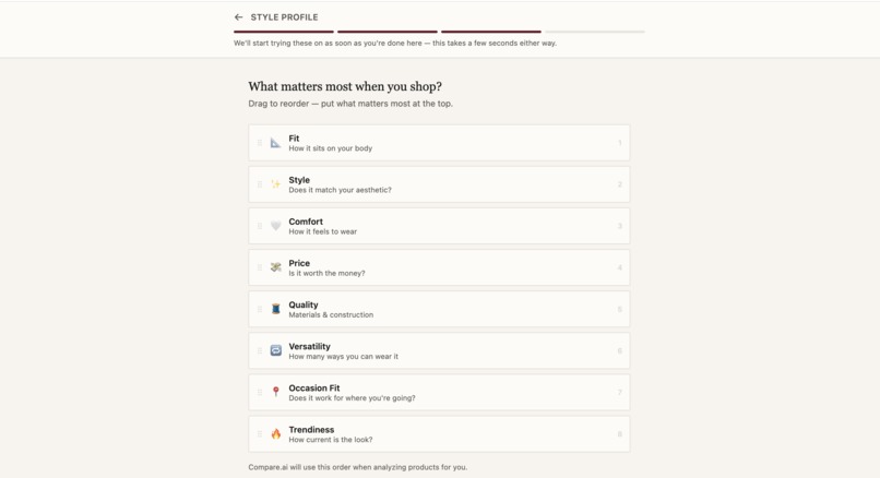 compare.ai – screenshot 7