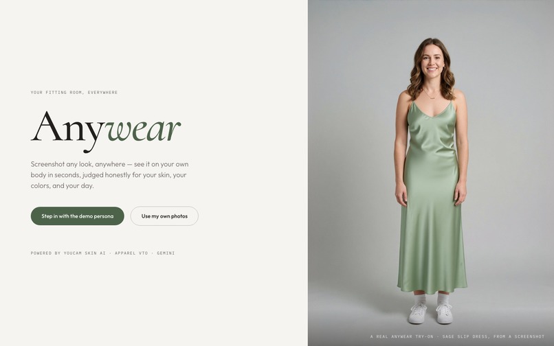 Anywear – screenshot 1