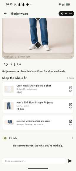 fitcheck – screenshot 2
