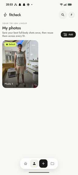 fitcheck – screenshot 2