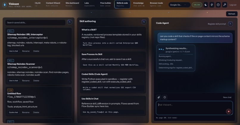 Visioant – screenshot 1