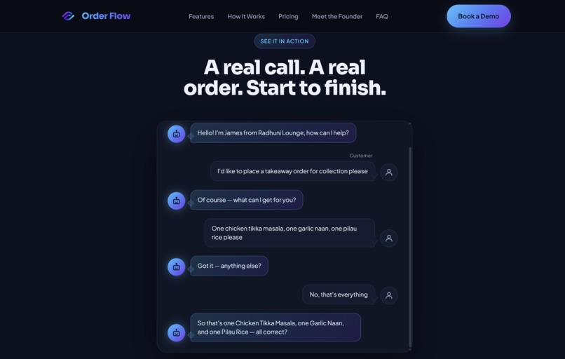 Order-Flow AI – screenshot 5
