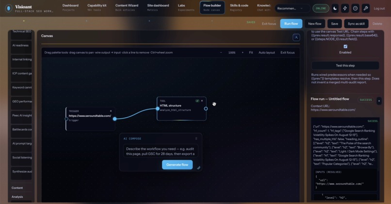Visioant – screenshot 2