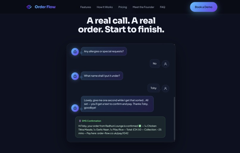 Order-Flow AI – screenshot 6