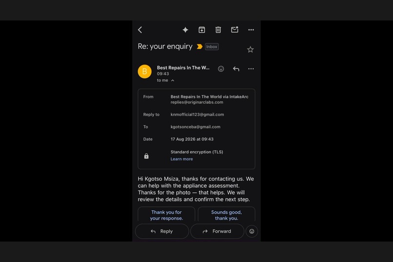 IntakeArc – screenshot 1