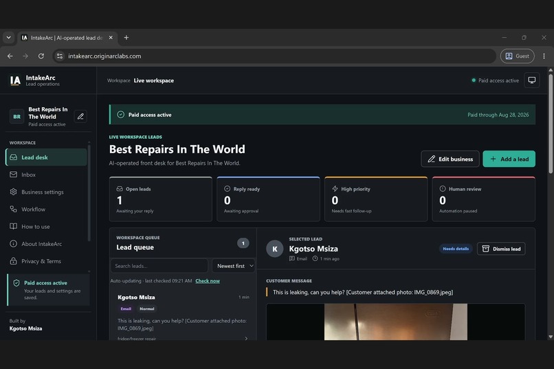 IntakeArc – screenshot 5
