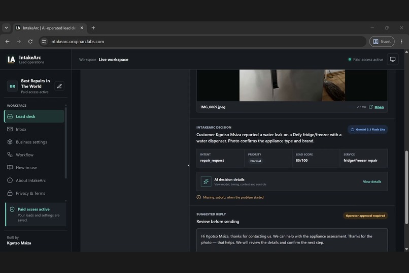 IntakeArc – screenshot 8