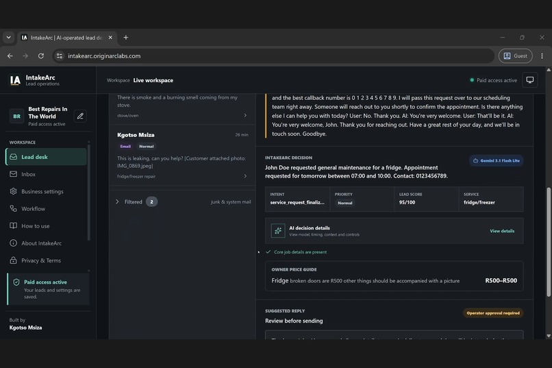 IntakeArc – screenshot 12