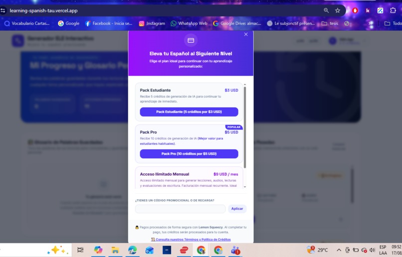 Generador ELE Interactivo – screenshot 13