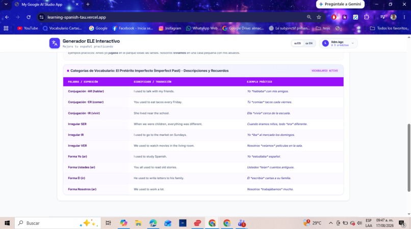 Generador ELE Interactivo – screenshot 3