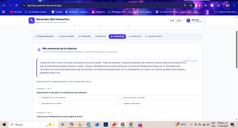 Generador ELE Interactivo – screenshot 7