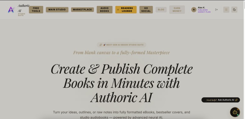 Authoric AI – screenshot 1