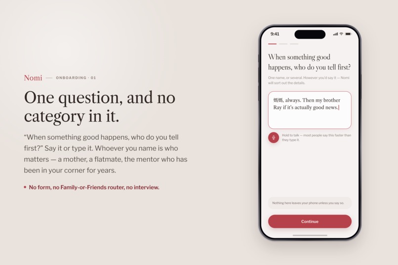Nomi: Better Human Connections – screenshot 2