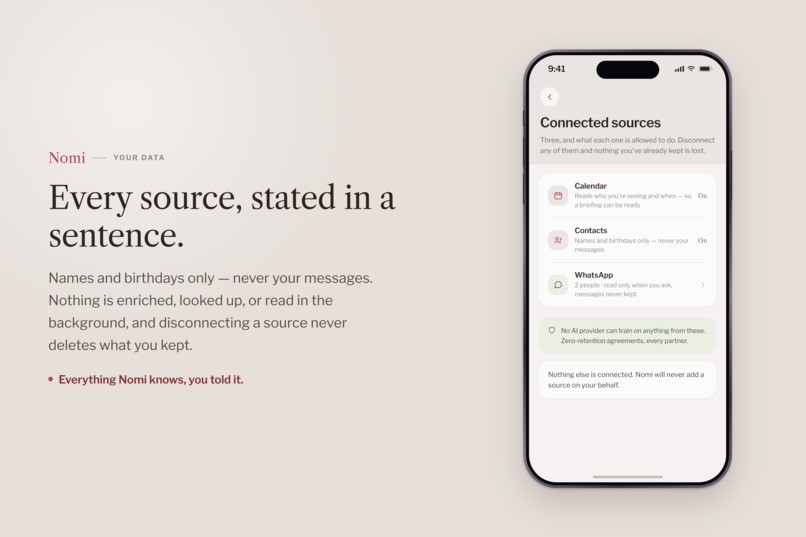 Nomi: Better Human Connections – screenshot 10
