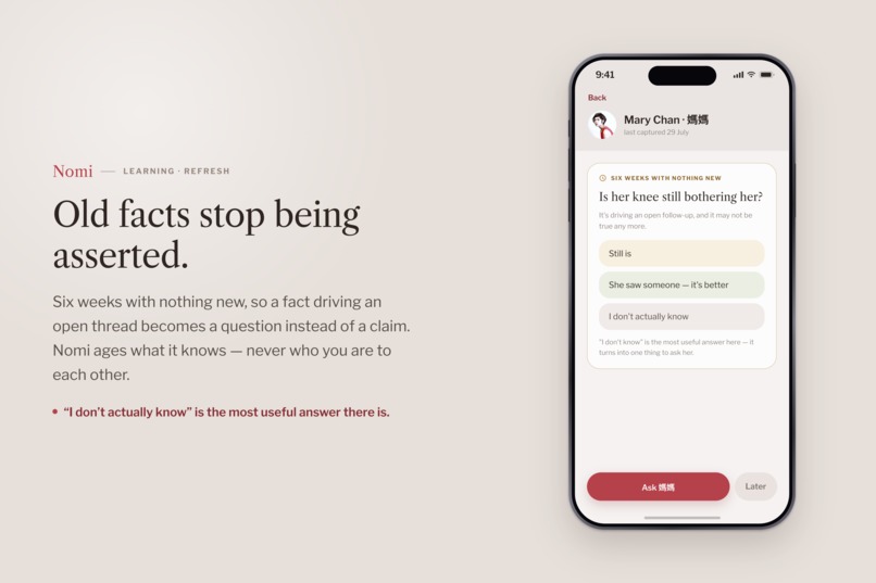 Nomi: Better Human Connections – screenshot 11
