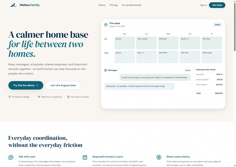 Mellow.Family – screenshot 1