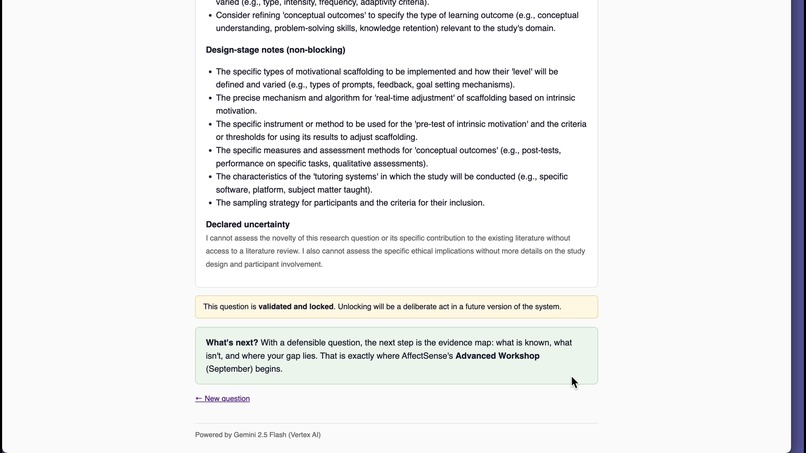 Scientific Reasoning OS – screenshot 2
